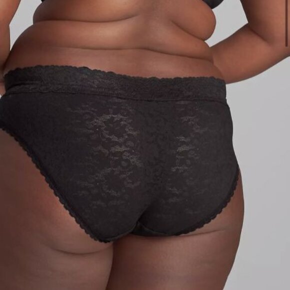 Lane Bryant Cacique Stretch Lace Hipster Panty 18/20 - Picture 2 of 2